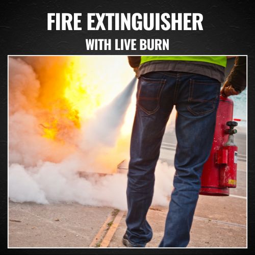 Fire Extinguisher with Live Burn: Prince George, BC